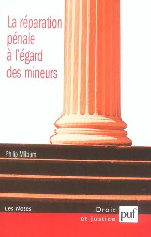 Emprunter La réparation pénale à l'égard des mineurs livre