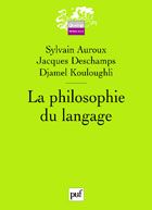 Emprunter La philosophie du langage livre