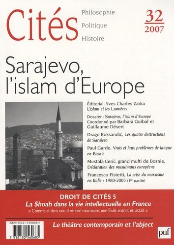 Emprunter Cités N° 32 : Sarajevo, l'islam d'Europe livre