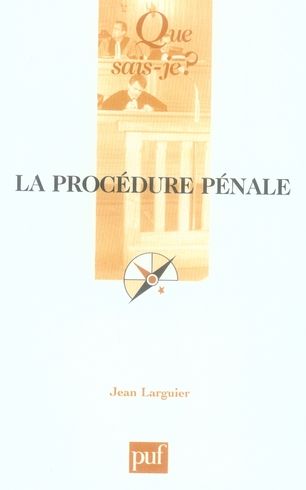 Emprunter La procédure pénale. 13e édition livre