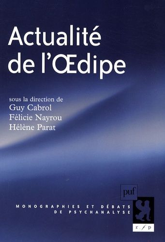 Emprunter Actualité de l'Oedipe livre