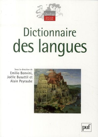 Emprunter Dictionnaire des langues livre