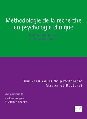 Emprunter Méthodologie de la recherche en psychologie clinique livre