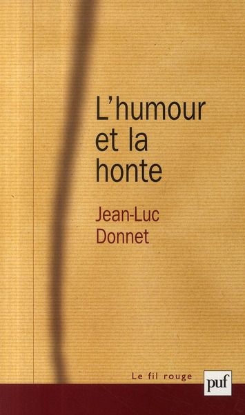 Emprunter L'humour et la honte livre