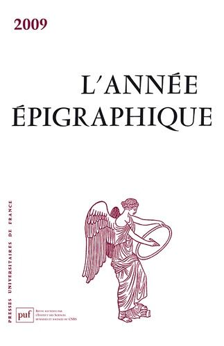 Emprunter L'année épigraphique 2009 livre