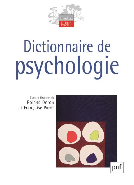 Emprunter Dictionnaire de psychologie. 3e édition livre