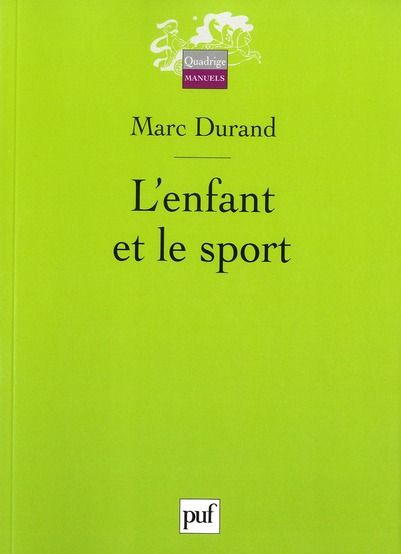 Emprunter L'enfant et le sport . 2e édition livre