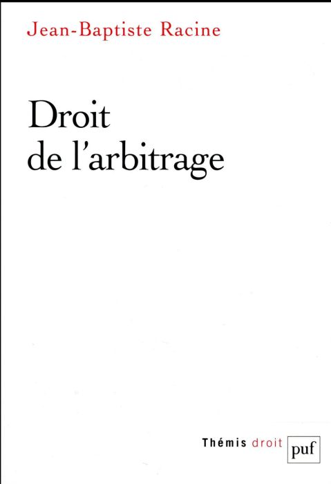 Emprunter Droit de l'arbitrage livre