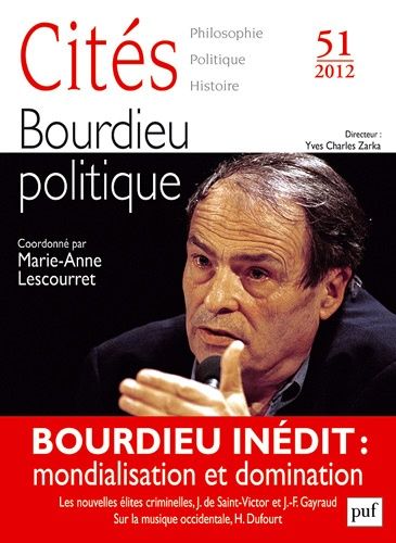 Emprunter Cités N° 51/2012 : Bourdieu politique livre