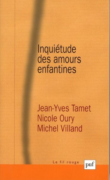 Emprunter Inquiétude des amours enfantines livre