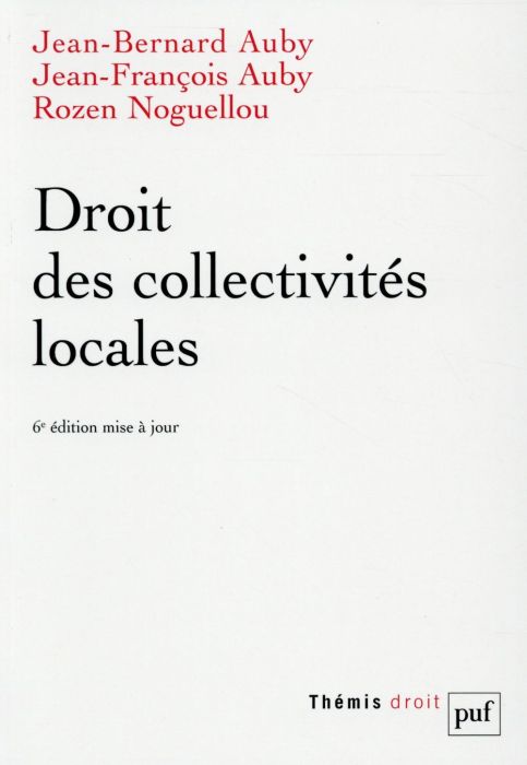 Emprunter Droit des collectivités locales. 6e édition livre