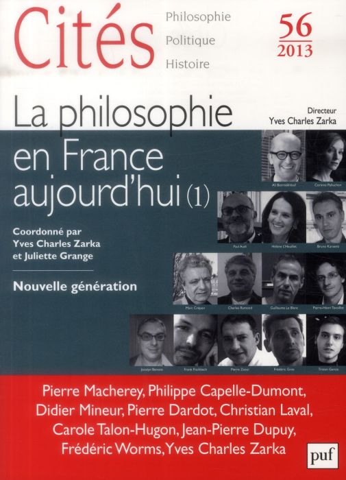 Emprunter Cités N° 56/2013 : La philosophie en France aujourd'hui livre