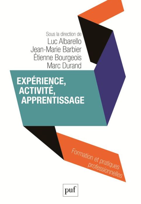 Emprunter Expérience, activité, apprentissage livre