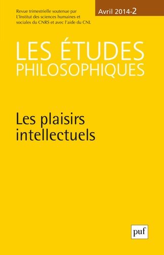 Emprunter Les études philosophiques N° 2, avril 2014 livre