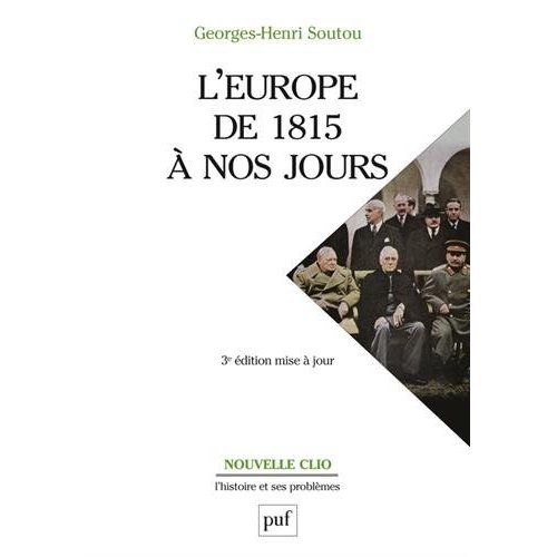 Emprunter L'Europe de 1815 à nos jours. 3e édition livre