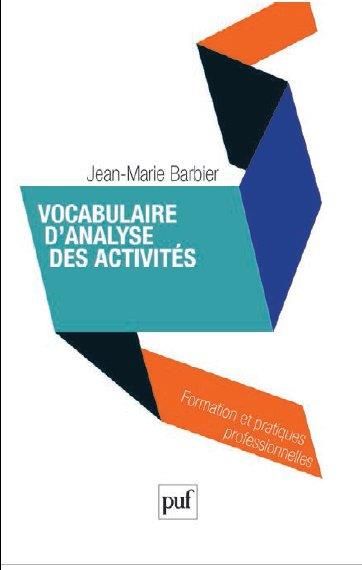 Emprunter Vocabulaire d'analyse des activités. 2e édition revue et augmentée livre