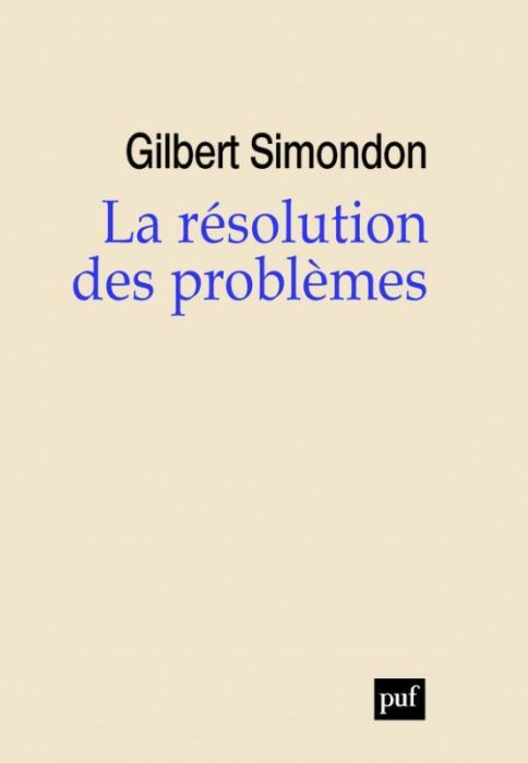 Emprunter La résolution des problèmes livre