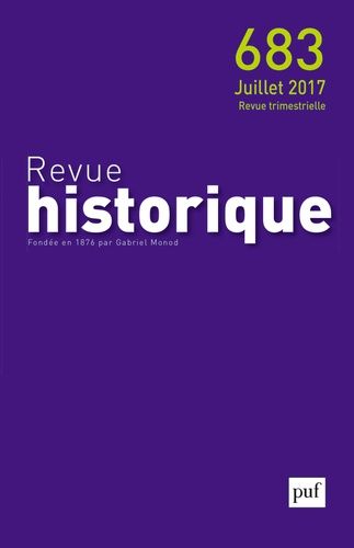 Emprunter Revue historique N° 683, juillet 2017 livre