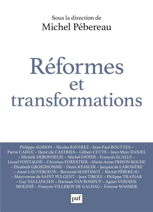 Emprunter Réformes et transformations. Pour stimuler la croissance économique et assurer la cohésion sociale livre