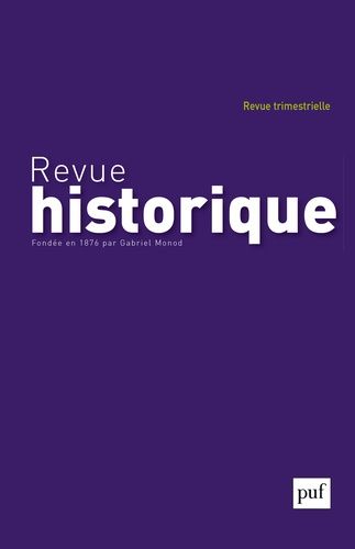 Emprunter Revue historique N° 687, août 2018 livre