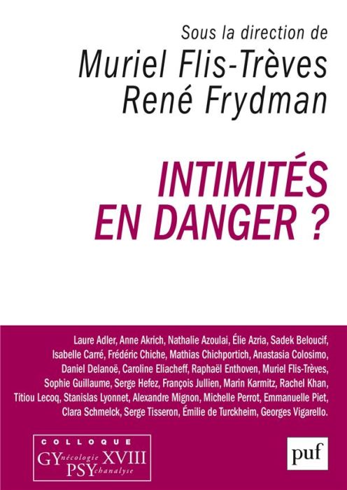 Emprunter Intimités en danger ? Colloque GYnécologie PSY XVIII livre