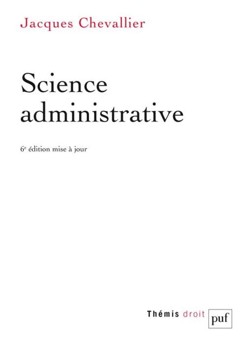 Emprunter Science administrative. 6e édition livre