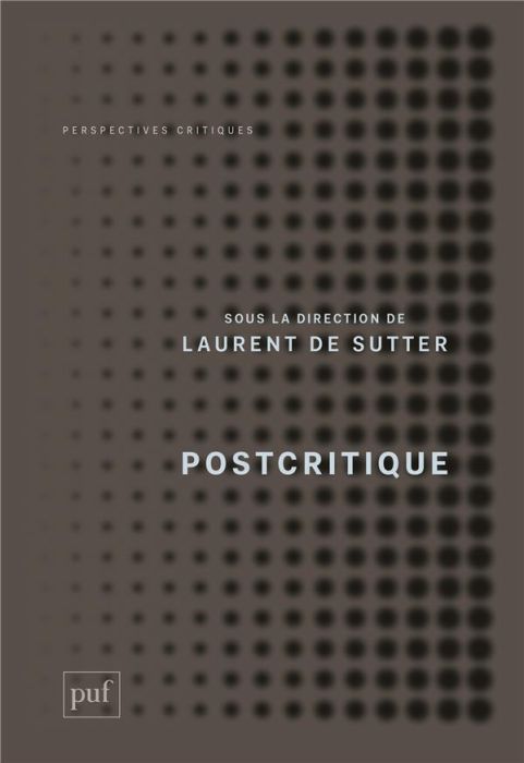 Emprunter Postcritique livre