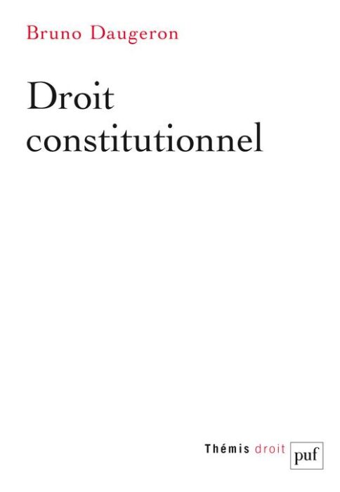 Emprunter Droit constitutionnel livre