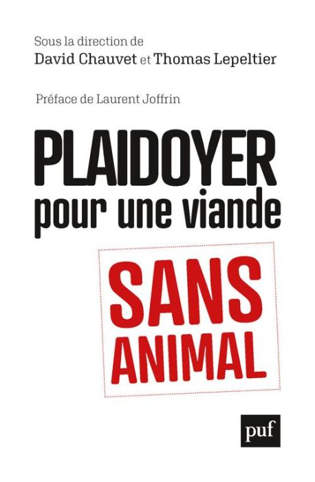 Emprunter Plaidoyer pour une viande sans animal livre