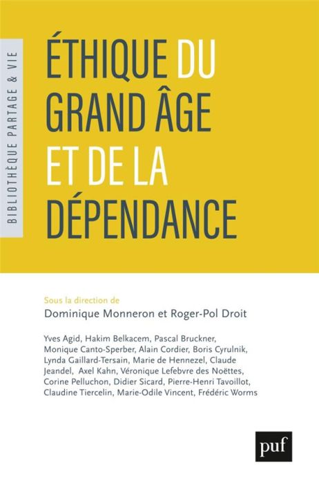 Emprunter Éthique du grand âge et de la dépendance livre