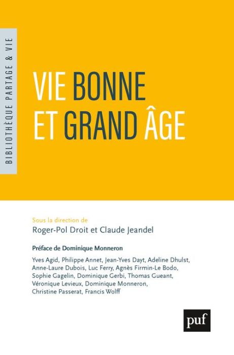 Emprunter Vie bonne et grand âge livre