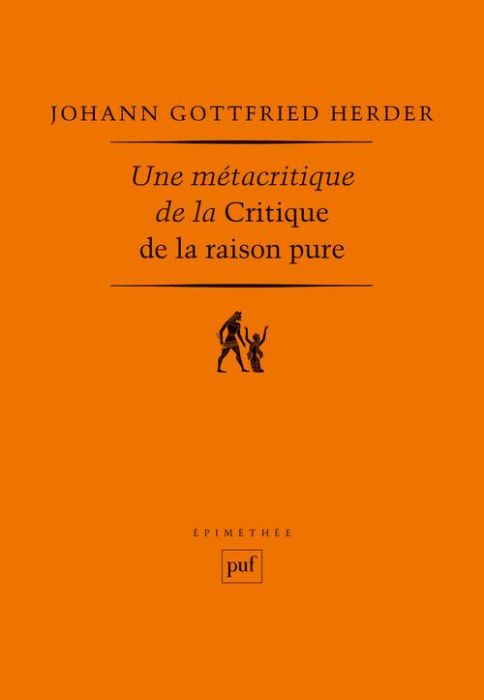 Emprunter Une métacritique de la Critique de la raison pure livre