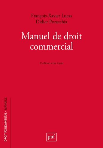 Emprunter Manuel de droit commercial. 3e édition livre