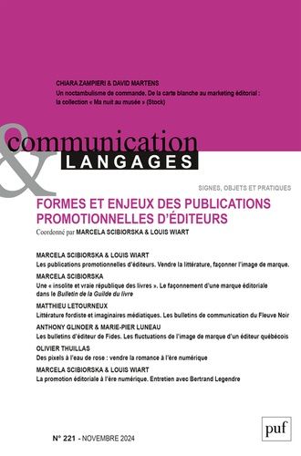 Emprunter Communication et Langages N° 211, octobre 2024 : Vendre la littérature. Les publications commerciale livre