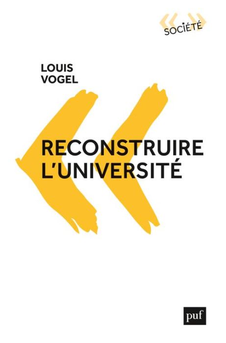 Emprunter Reconstruire l'université livre