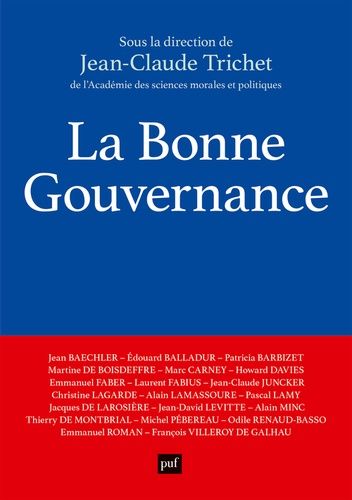 Emprunter La bonne gouvernance livre