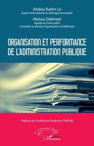 Emprunter Organisation et performance de l'administration publique livre