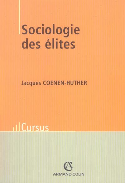 Emprunter Sociologie des élites livre