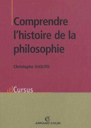 Emprunter Comprendre l'histoire de la philosophie livre