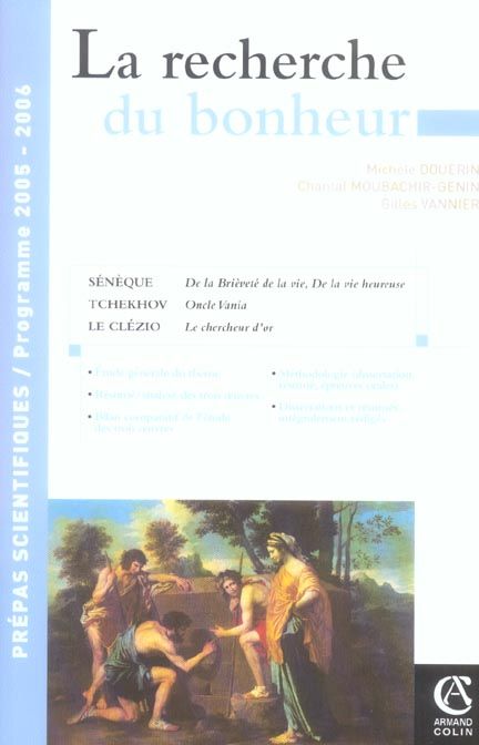 Emprunter La recherche du bonheur. La Vie heureuse et La Brièveté de la vie de Sénèque %3B Oncle Vania de Tchékh livre