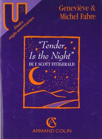 Emprunter TENDER IS THE NIGHT, DE F. SCOTT FITZGERALD livre