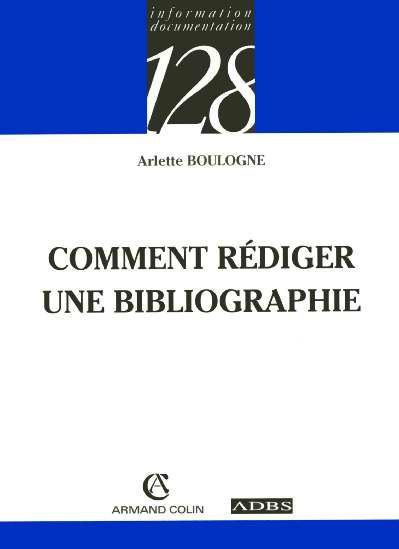 Emprunter Comment rédiger une bibliographie livre