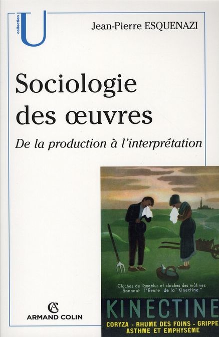 Emprunter Sociologie des oeuvres. De la production à l'interprétation livre