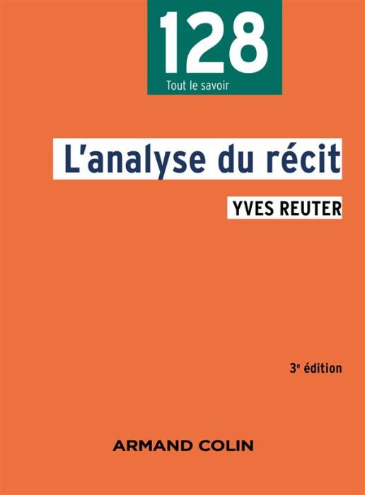 Emprunter L'analyse du récit. 3e édition livre