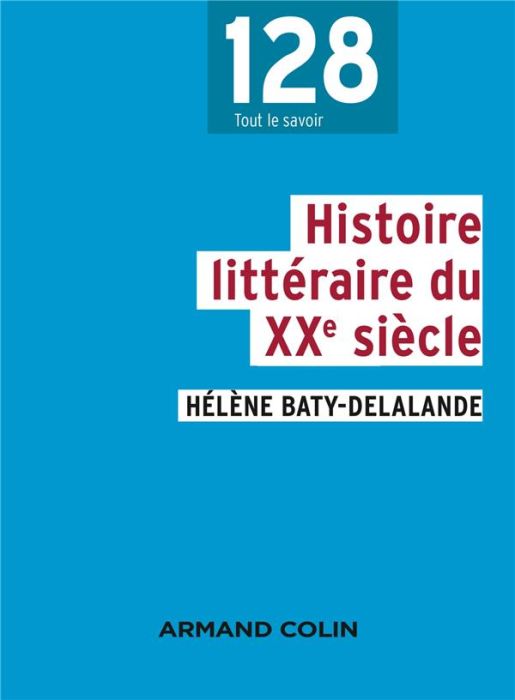 Emprunter Histoire littéraire du XXe siècle livre