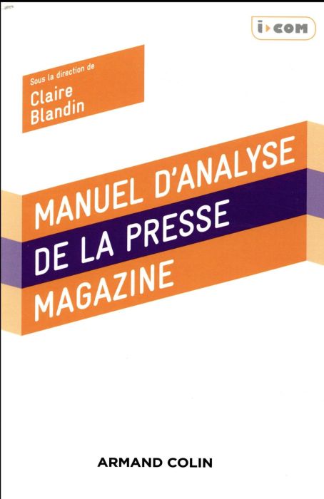 Emprunter Manuel d'analyse de la presse magazine livre