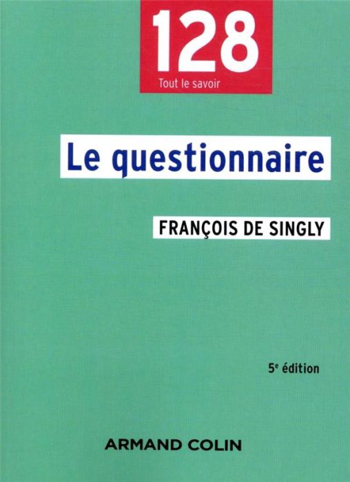 Emprunter Le questionnaire. 5e édition livre