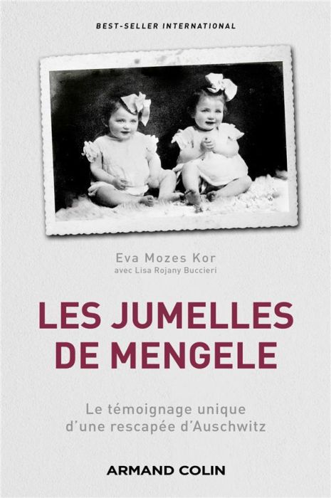 Emprunter Les jumelles de Mengele. Le témoignage unique d'une rescapée d'Auschwitz livre