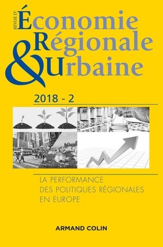 Emprunter Revue d'économie régionale et urbaine N° 2/2018 : La performance des politiques régionales en Europe livre