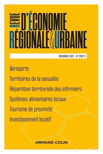 Emprunter Revue d'économie régionale et urbaine N° 5, décembre 2022 livre